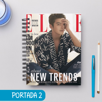 Cuaderno Actores - KIM WOO BIN