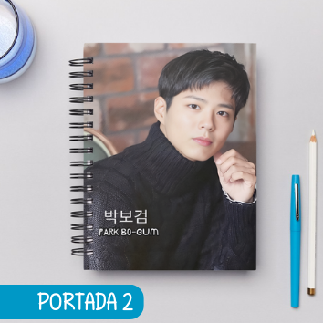 Cuaderno Actores - PARK BO GUM