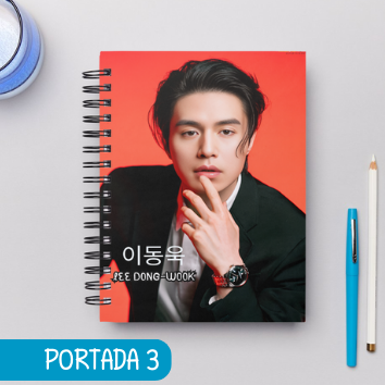 Cuaderno Actores - LEE DONG WOOK