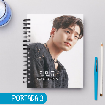 Cuaderno Actores - KIM MIN GYU