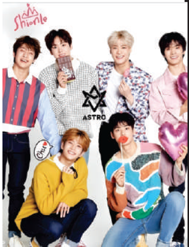 Cuaderno Grupos K Pop - ASTRO