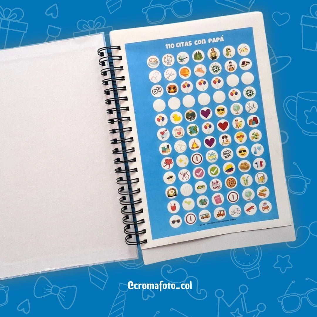Libro 110 Citas con Papá