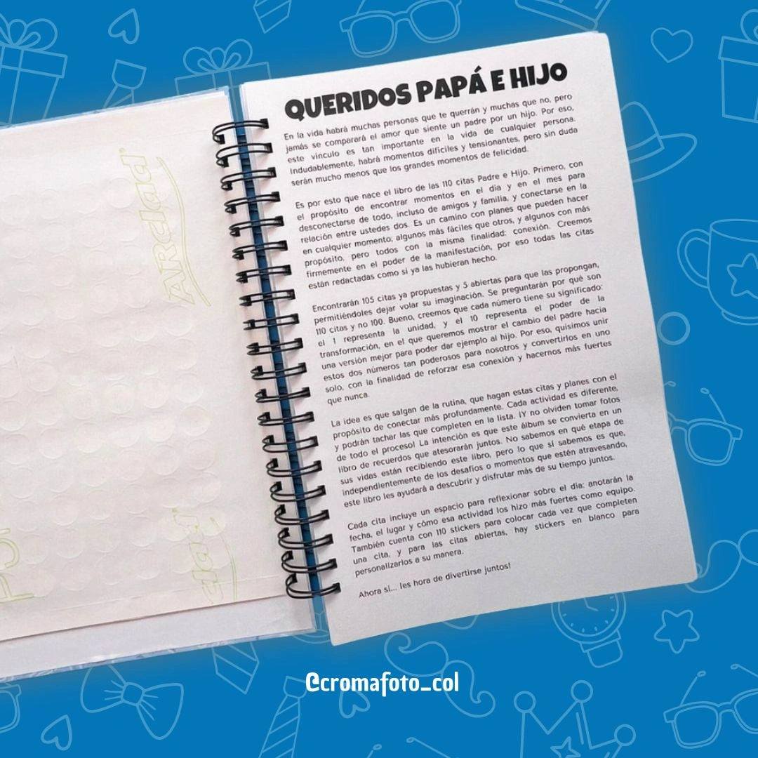 Libro 110 Citas con Papá