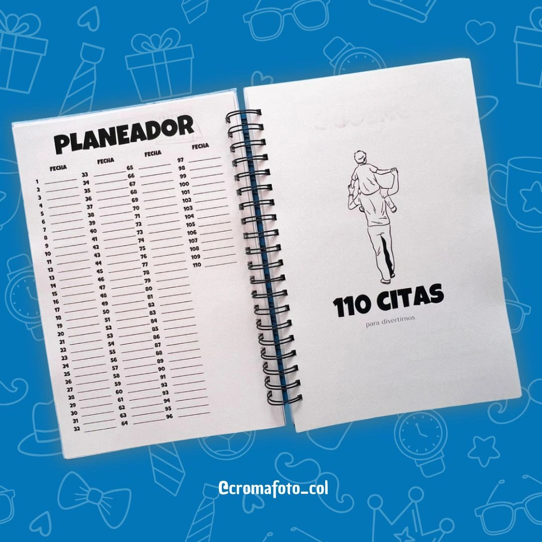 Libro 110 Citas con Papá