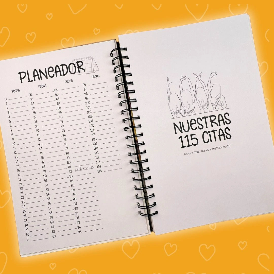 Libro de las 115 CITAS con AMIGAS