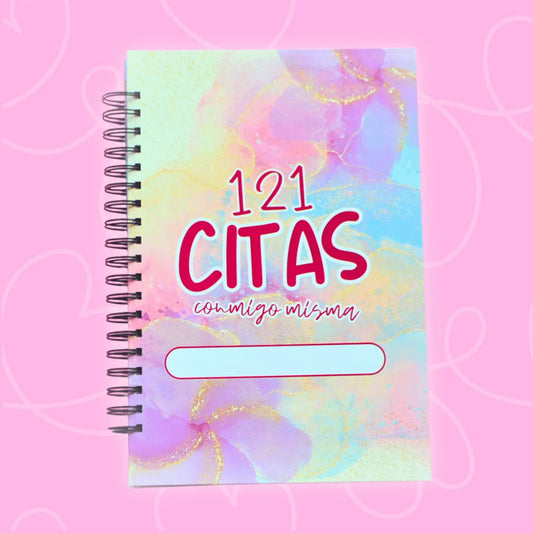 Libro de las 121 citas conmigo misma ✨