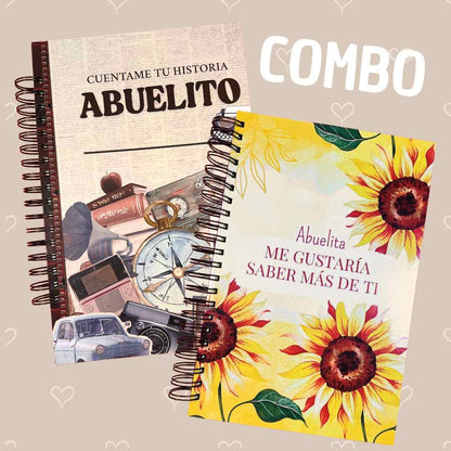 Combo Abuelitos "Cuentenme su historia"