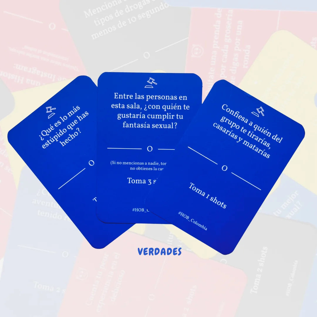 Hacer O Beber ( Hob) Juego De Cartas Para Tomar Con Amigos