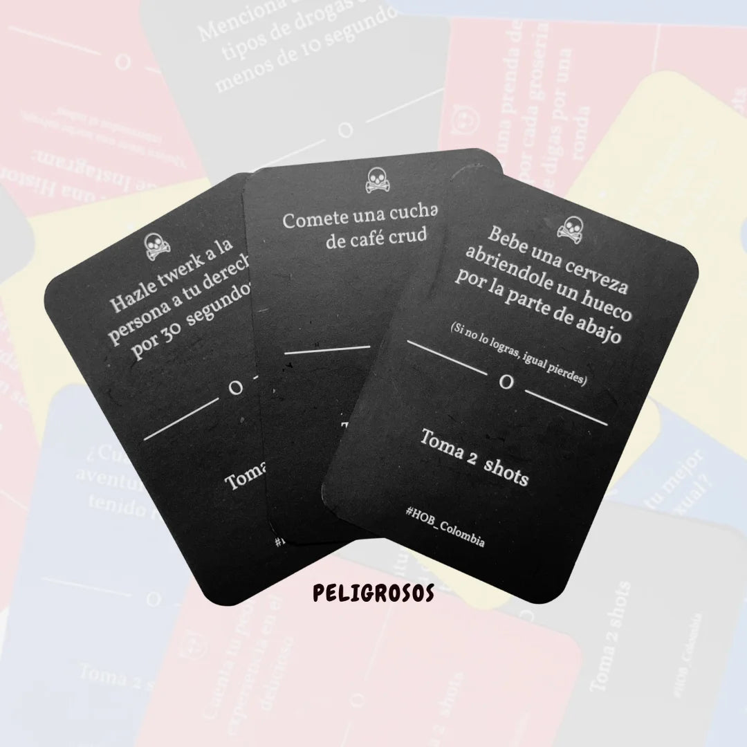 Hacer O Beber ( Hob) Juego De Cartas Para Tomar Con Amigos