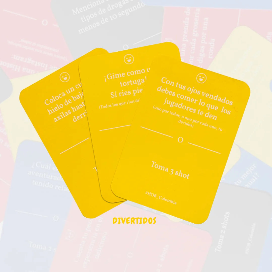 Hacer O Beber ( Hob) Juego De Cartas Para Tomar Con Amigos