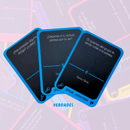 Hacer O Beber ( Hob) Juego De Cartas Para Tomar Con Amigos