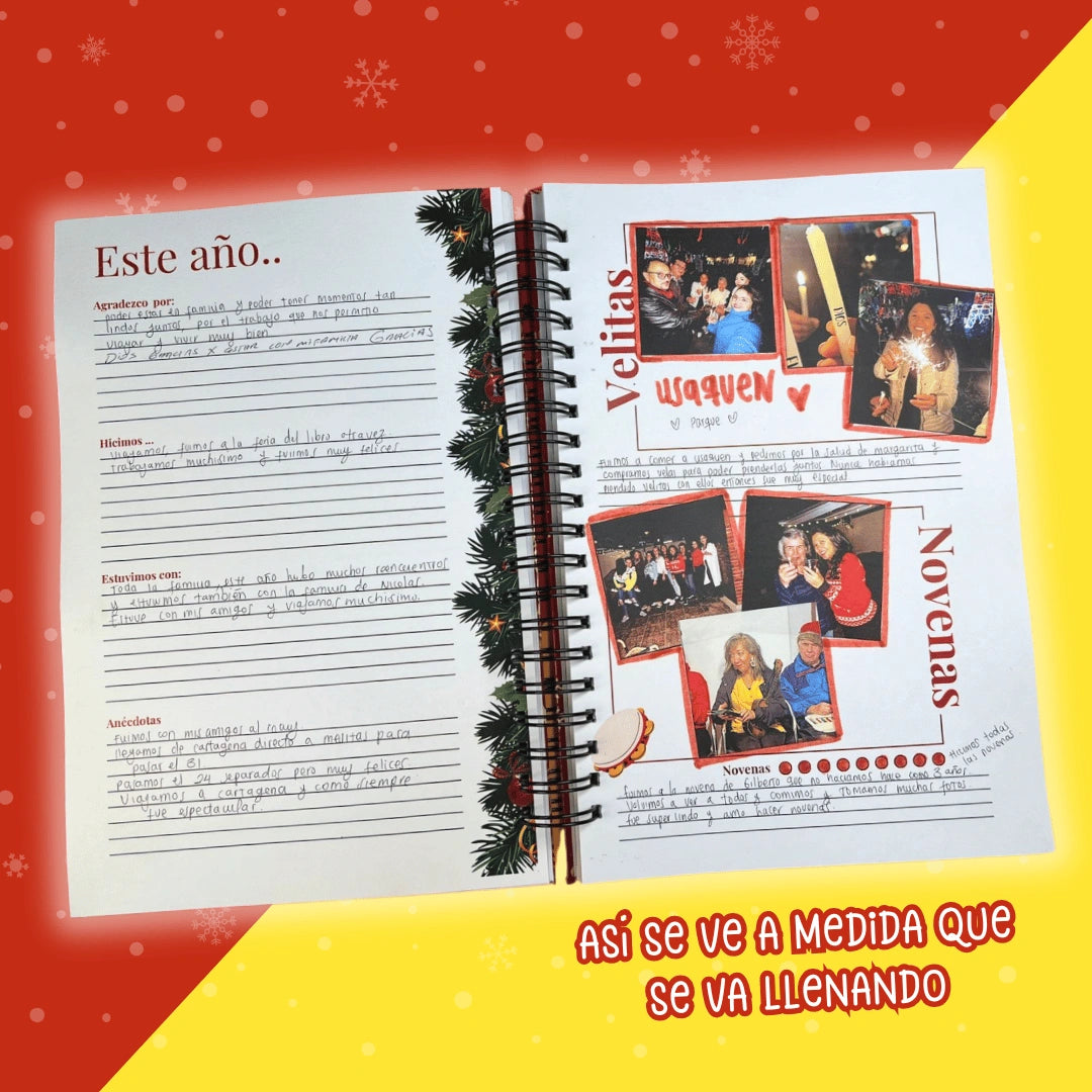 Libro de Navidad en Familia 🎁✨
