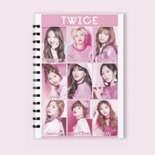 Cuaderno Grupos K Pop - TWICE